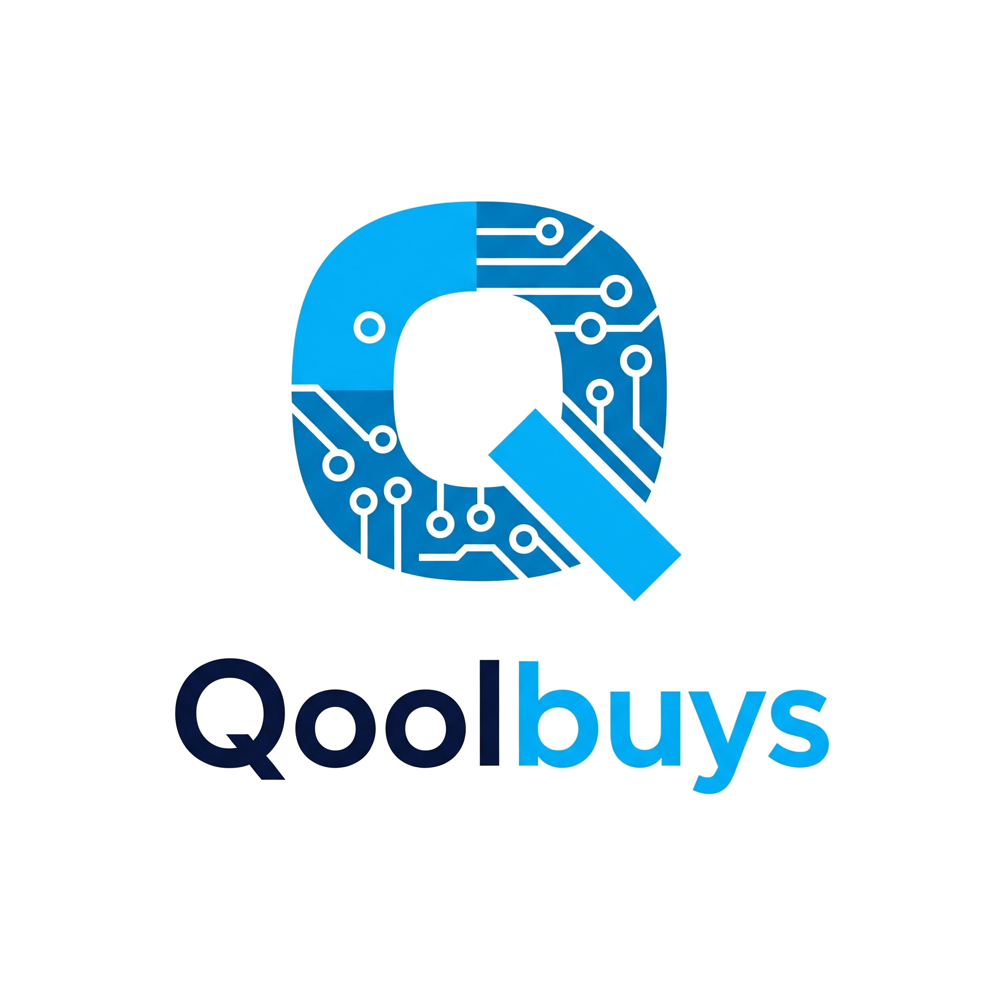 Qoolbuys Logo (Dark Mode)